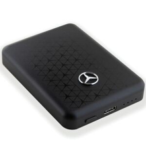 Mercedes Powerbank MEPB3KMESTK 5W 3000mAh juodos spalvos MagSafe - Image 4