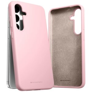 Mercury Silicone Samsung S24+ S926 rožinės spalvos sand