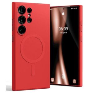 Mercury MagSafe Semi-Silicone Samsung S24Ultra S928 red