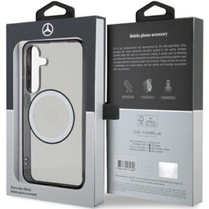 Mercedes MEHMS24S23HUOKC S24 S921 skaidrus kietas dėklas Printed Logo MagSafe - Image 8