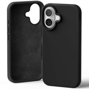 Mercury Silicone Apple iPhone 16 6,1" juodos spalvos