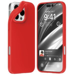 Mercury Soft Apple iPhone 16 Pro Max 6,9" raudonos spalvos