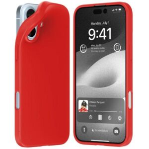 Mercury Soft Apple iPhone 16 Plus 6.7" raudonos spalvos