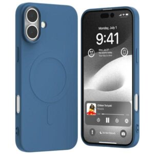 Mercury MagSafe Semi-Silicone Apple iPhone 16 Plus 6,7" blue