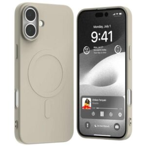 Mercury MagSafe Semi-Silicone Apple iPhone 16 Plus 6,7" stone