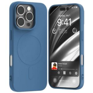 Mercury MagSafe Semi-Silicone Apple iPhone 16 Pro 6,3" blue