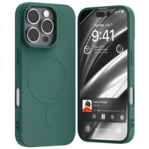 Mercury MagSafe Semi-Silicone Apple iPhone 16 Pro 6,3" žalios spalvos