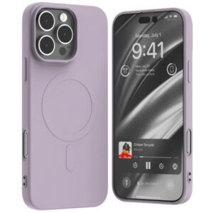 Mercury MagSafe Semi-Silicone Apple iPhone 16 Pro Max 6,9" lilac violetinės spalvos