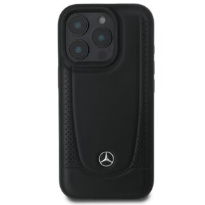 Mercedes MEHCP16XARMBK Apple iPhone 16 Pro Max 6.9" czarny/juodos spalvos kietas dėklas Leather Urban - Image 3