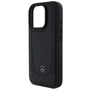 Mercedes MEHCP16XARMBK Apple iPhone 16 Pro Max 6.9" czarny/juodos spalvos kietas dėklas Leather Urban - Image 6