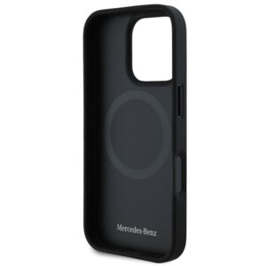Mercedes MEHMP16X23RBARR Apple iPhone16 Pro Max 6.9" czerwony/red kietas dėklas Textured And Plain Leather MagS - Image 7