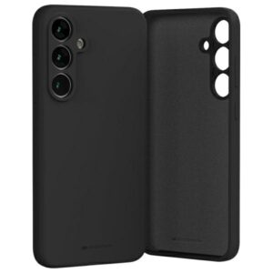 Mercury Silicone Samsung S24 FE S721 juodos spalvos - Image 1
