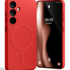 Mercury MagSafe Semi-Silicone Samsung S25 S931 red