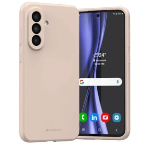 Dėklas Mercury Silicone Samsung Galaxy A36 rožinės spalvos sand