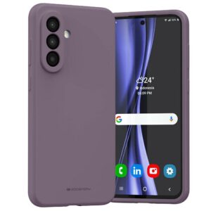Mercury Silicone dėklas Samsung Galaxy A56 violetinės spalvos