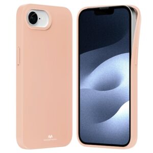 Dėklas Mercury Soft Apple iPhone 16e / 17e rožinės spalvos sand