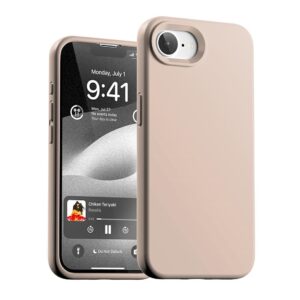 Dėklas Mercury Silicone Apple iPhone 16E / 17e rožinės spalvos sand