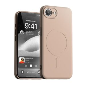 Dėklas Mercury Semi-Silicone MagSafe Apple iPhone 16E / 17e rožinės spalvos sand