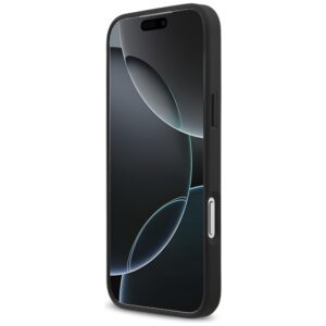 Dėklas Mercedes Leather Laurel Leaves Stripes MagSafe Apple iPhone 17 Pro Max blue - Image 5