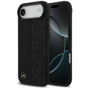 Mercedes Leather Laurel Leaves MagSafe dėklas Apple iPhone Air juodos spalvos - Image 1