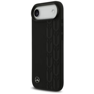 Mercedes Leather Laurel Leaves MagSafe dėklas Apple iPhone Air juodos spalvos - Image 2