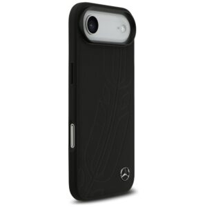 Mercedes Leather Large Laurel Leave MagSafe dėklas Apple iPhone Air juodos spalvos - Image 4