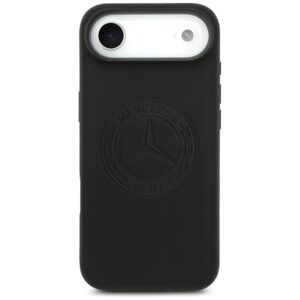Mercedes Leather Vintage Logo MagSafe dėklas Apple iPhone Air juodos spalvos - Image 3