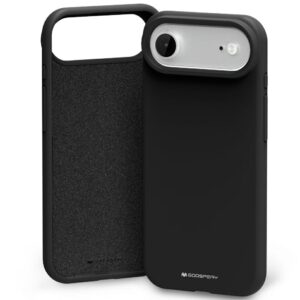 Mercury Silicone Dėklas Apple iPhone Air juodos spalvos
