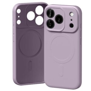 Mercury Semi-Silicone MagSafe dėklas Apple iPhone 17 Pro, lavender pilkos spalvos - Image 1