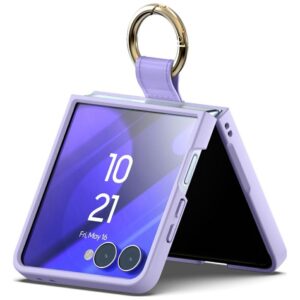 Mercury Gold Ring Dėklas Samsung Galaxy Z Flip7 Lilac