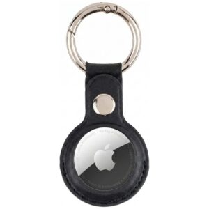 Mercury case Leather AirTag black