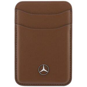 Magnetic Card Wallet Mercedes Leather camel