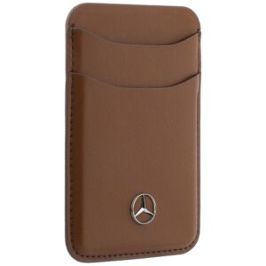 Magnetic Card Wallet Mercedes Leather camel - Image 4