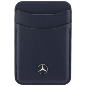 Magnetic Card Wallet Mercedes Leather navy