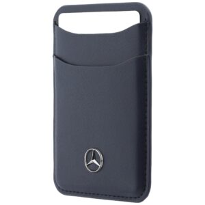 Magnetic Card Wallet Mercedes Leather navy - Image 2