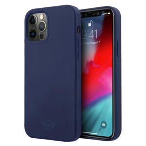 Mini MIHCP12LSLTNA Apple iPhone 12 Pro Max6,7" navy kietas dėklas Silicone Tone On Tone - Image 1