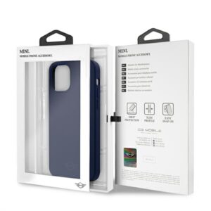 Mini MIHCP12LSLTNA Apple iPhone 12 Pro Max6,7" navy kietas dėklas Silicone Tone On Tone - Image 8