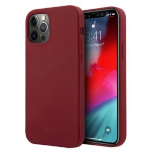 Mini MIHCP12MSLTRE Apple iPhone 12/12 Pro 6,1" red kietas dėklas Silicone Tone On Tone - Image 1