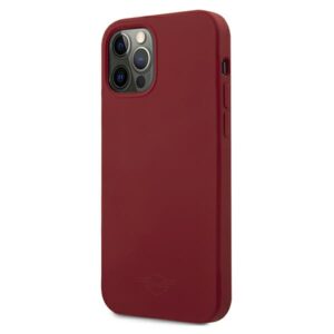 Mini MIHCP12MSLTRE Apple iPhone 12/12 Pro 6,1" red kietas dėklas Silicone Tone On Tone - Image 2
