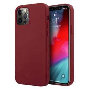 Mini MIHCP12LSLTRE Apple iPhone 12 Pro Max6,7" red kietas dėklas Silicone Tone On Tone - Image 1