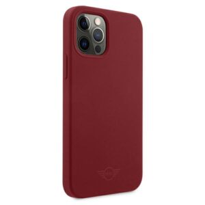 Mini MIHCP12LSLTRE Apple iPhone 12 Pro Max6,7" red kietas dėklas Silicone Tone On Tone - Image 4