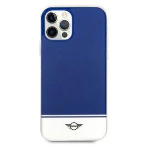 Mini MIHCP12MPCUBINA Apple iPhone 12/12 Pro6,1" navy kietas dėklas Stripe Collection - Image 3