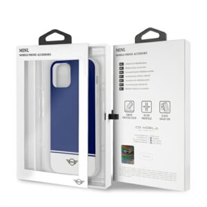 Mini MIHCP12MPCUBINA Apple iPhone 12/12 Pro6,1" navy kietas dėklas Stripe Collection - Image 9