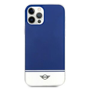 Mini MIHCP12LPCUBINA Apple iPhone 12 Pro Max6,7" navy kietas dėklas Stripe Collection - Image 3