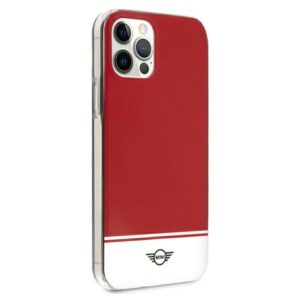 Mini MIHCP12LPCUBIRE Apple iPhone 12 Pro Max6,7" red kietas dėklas Stripe Collection - Image 4