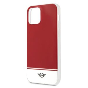 Mini MIHCP12LPCUBIRE Apple iPhone 12 Pro Max6,7" red kietas dėklas Stripe Collection - Image 7
