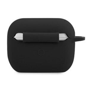 Mini MIACAPSLTBK AirPods Pro dėklas juodos spalvos hard dėklas Silicone Collection - Image 3