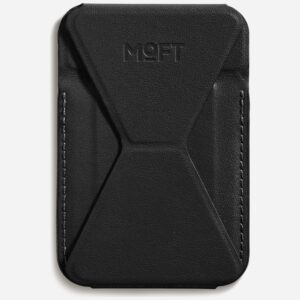 Moft Movas Snap-On MagSafe Magnetic Wallet and Phone Stand juodos spalvos - Image 3
