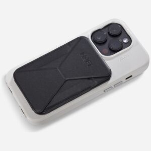 Moft Movas Snap-On MagSafe Magnetic Wallet and Phone Stand juodos spalvos - Image 5