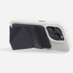 Moft Movas Snap-On MagSafe Magnetic Wallet and Phone Stand juodos spalvos - Image 8